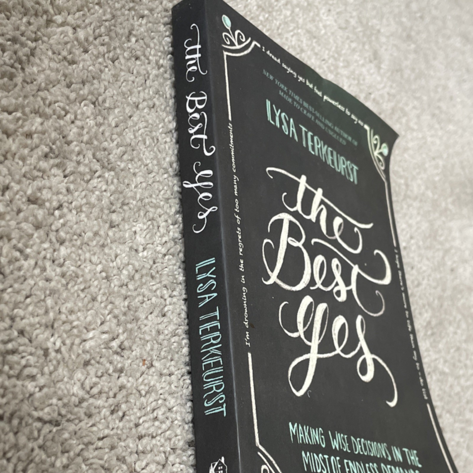 The Best Yes by Lysa TerKeurst, Paperback, Decision-Making & Self-Help