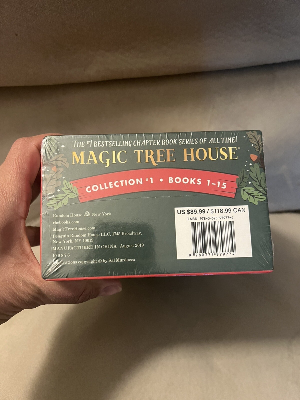 Magic Tree House 1-15 Books Box Set by Mary Pope Osborne