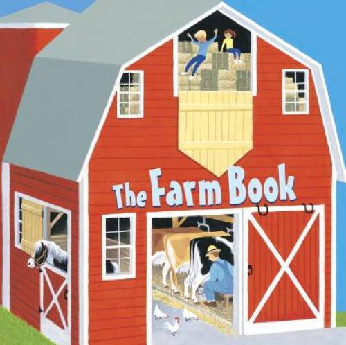 The Farm Book (A Golden Super Shape Book) – Paperback By Jan Pfloog – ACCEPTABLE