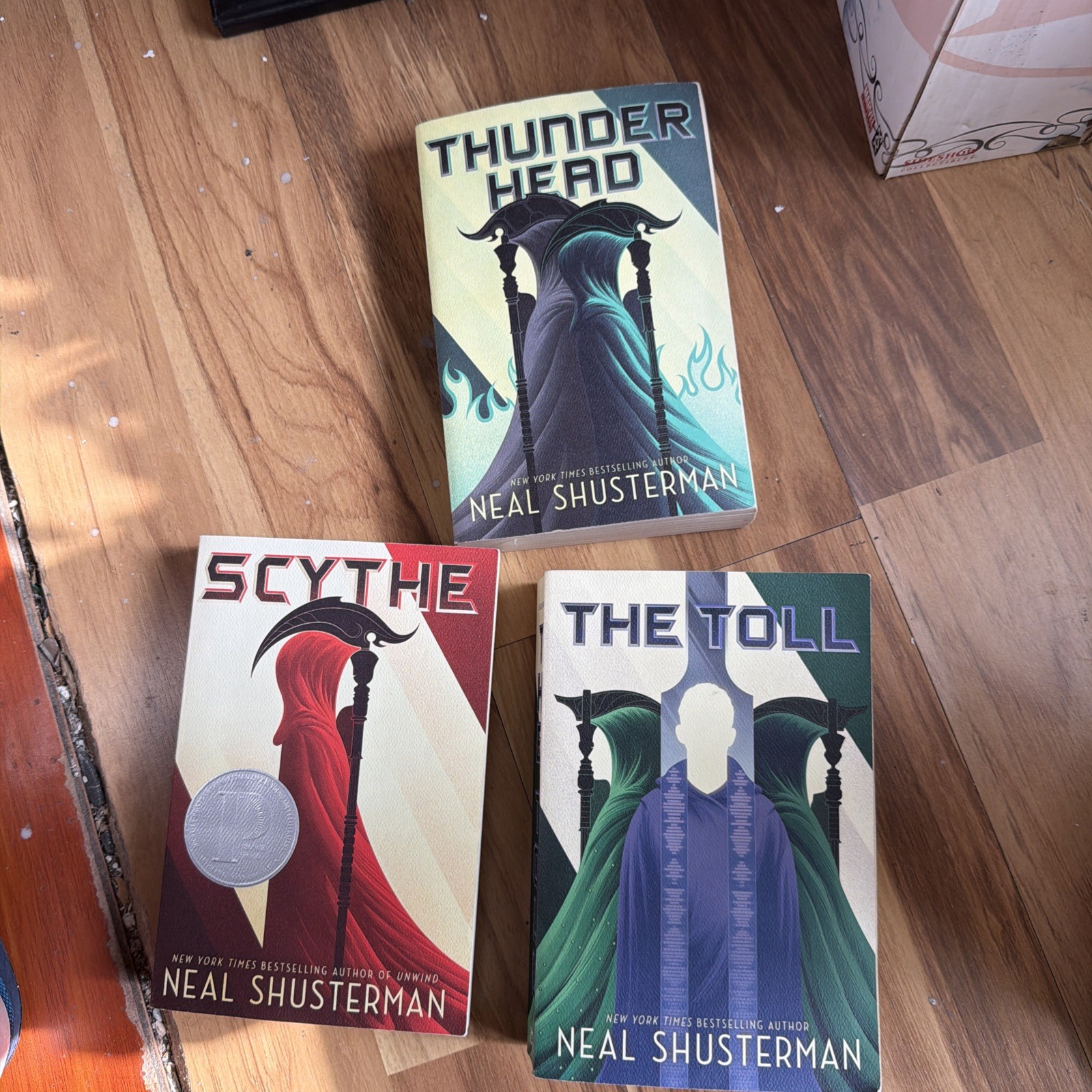 The Arc of a Scythe Trilogy Neal Shusterman Book Set Hardcover Paperback 1st Ed