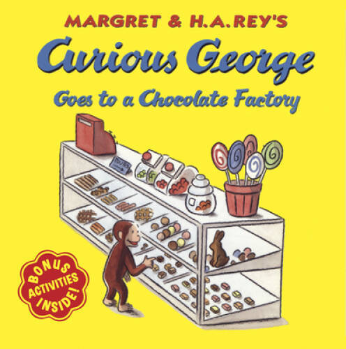 Curious George Goes to a Chocolate Factory – Paperback By H. A. Rey – GOOD