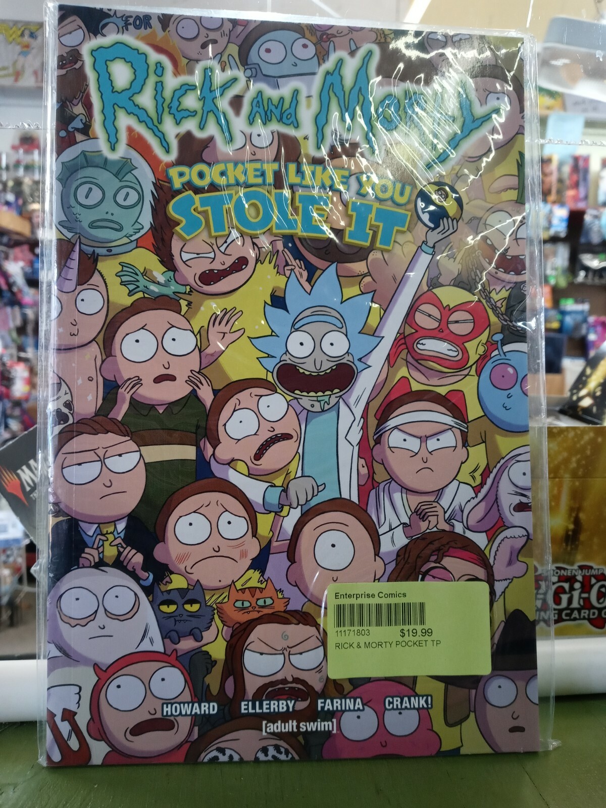 Rick & Morty Pocket Like You Stole It GN Adult Swim Dan Harmon Zac Gorman New NM