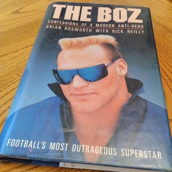 The Boz Confessions Of A Modern Anti-Hero Hard Back Book
