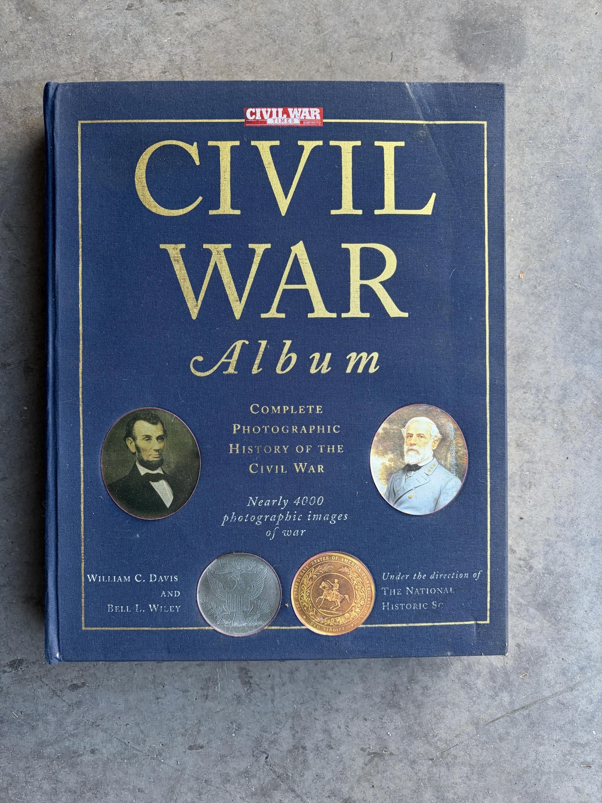 Civil War Album Complete Photographic History Davis Wiley Blue HC USA Military
