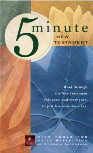 5 Minute New Testament: NLT1 – Paperback By Arterburn, Stephen – GOOD