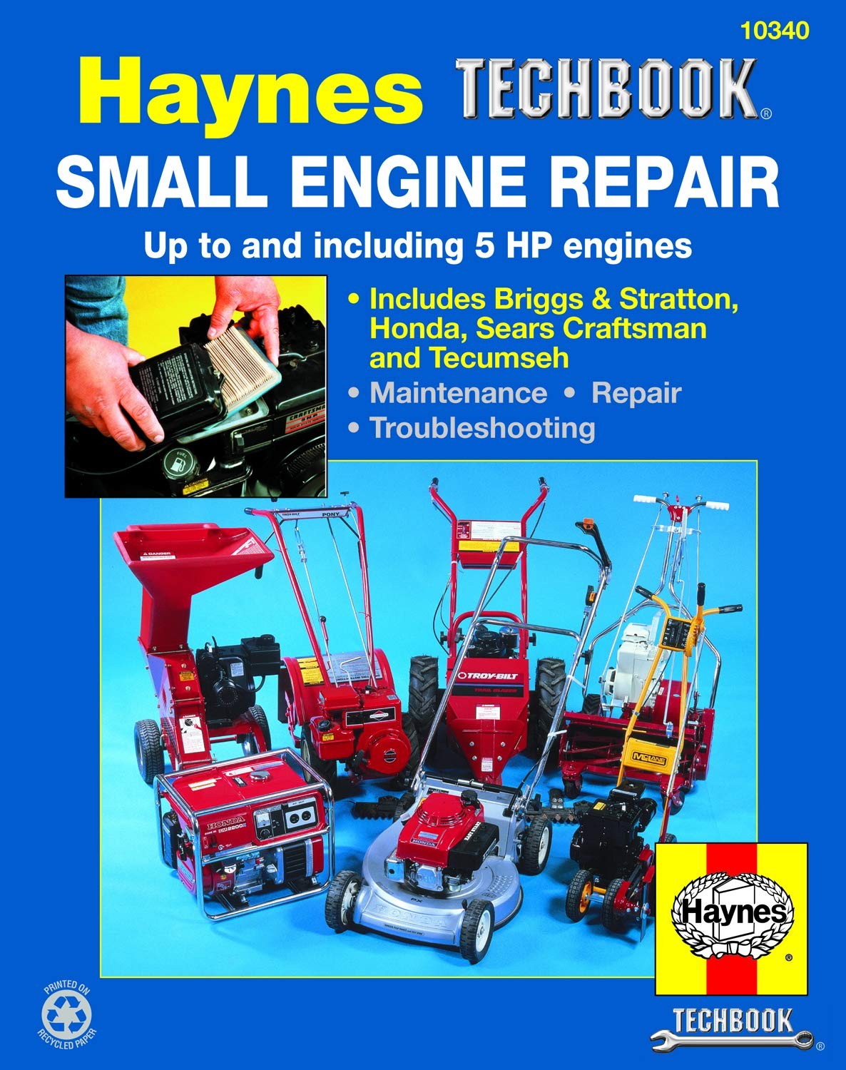 Small Engine Repair Haynes TECHBOOK for 5HP and Less – Curt Choate|John Haro…
