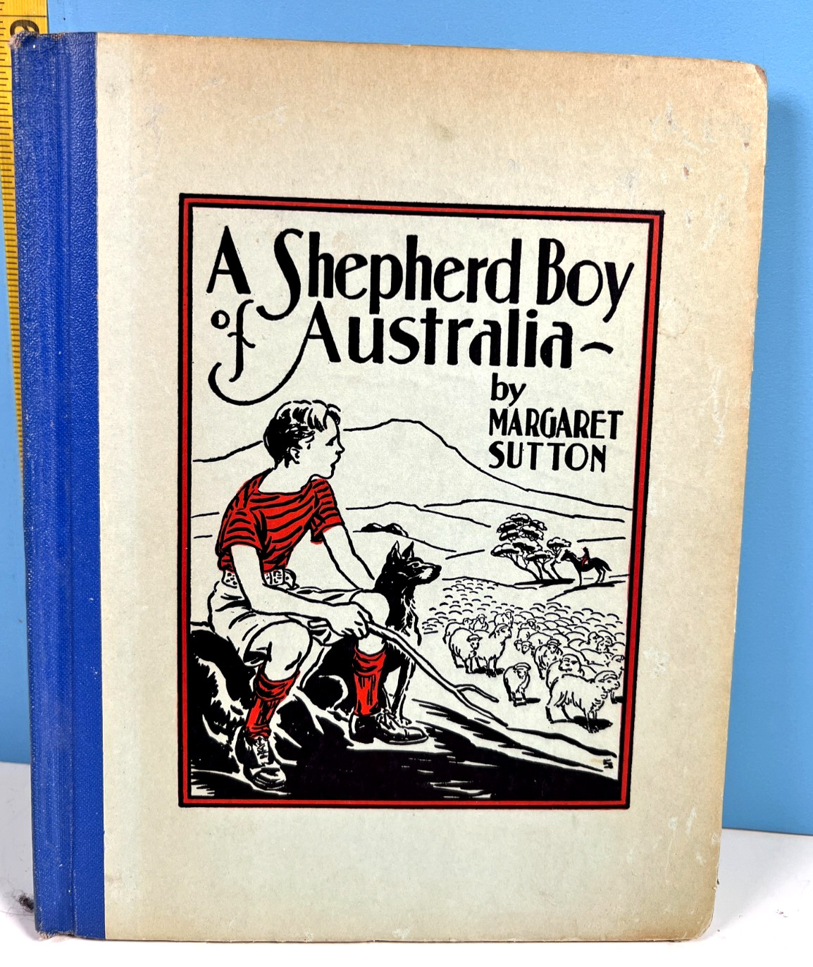 🔥A Shepherd Boy of Australia by Margaret Sutton Grosset Dunlap 1st Ed HC 1941🔥