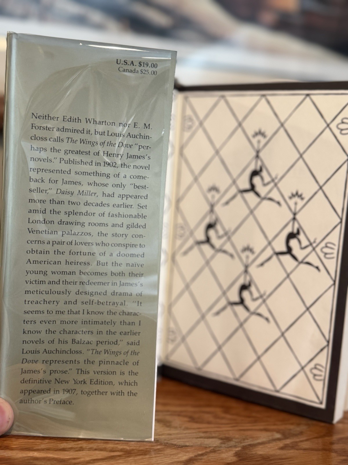 The Wings of the Dove (Modern Library) by Henry James HCDJ First Printing