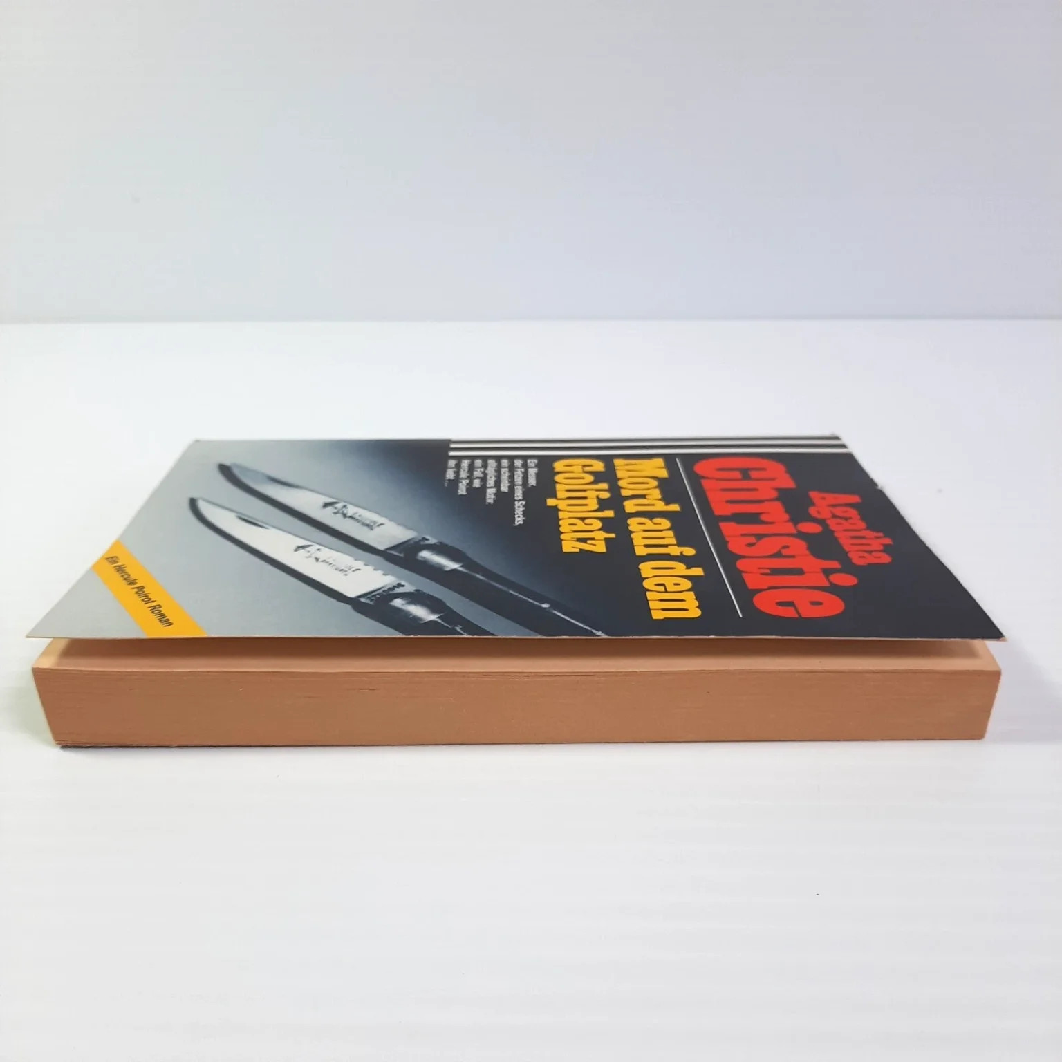 Mord auf dem Golfplatz Agatha Christie German Hercule Poirot Scherz Krimi 1991