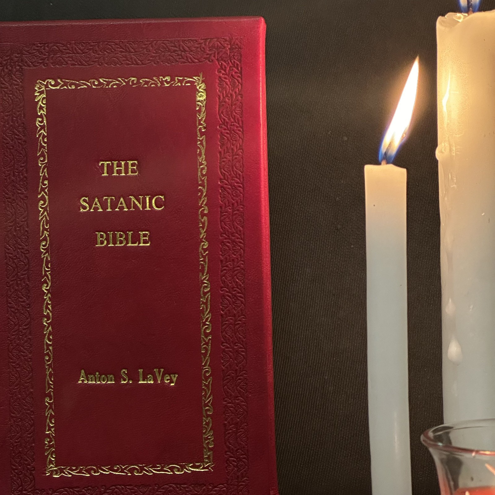 The Satanic Bible By La Vey, Anton [Premium Leather Bound]