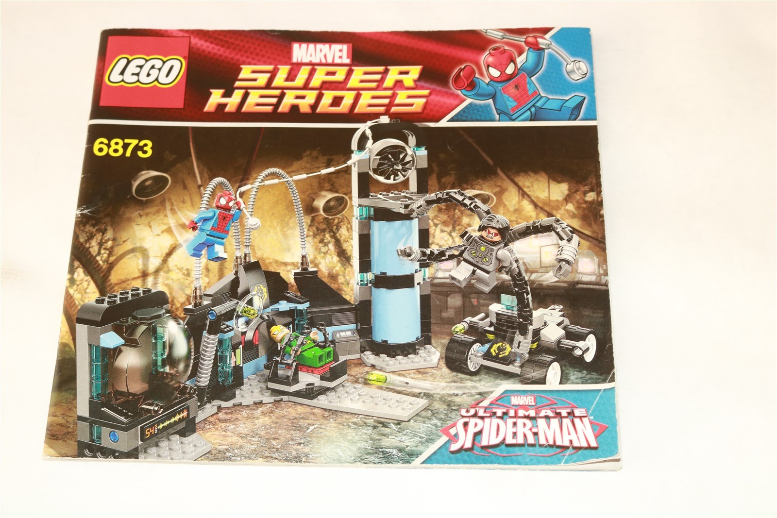 LEGO MARVEL SUPER HEROES 6873 – Doc Oak Ambush Instruction Manual Only