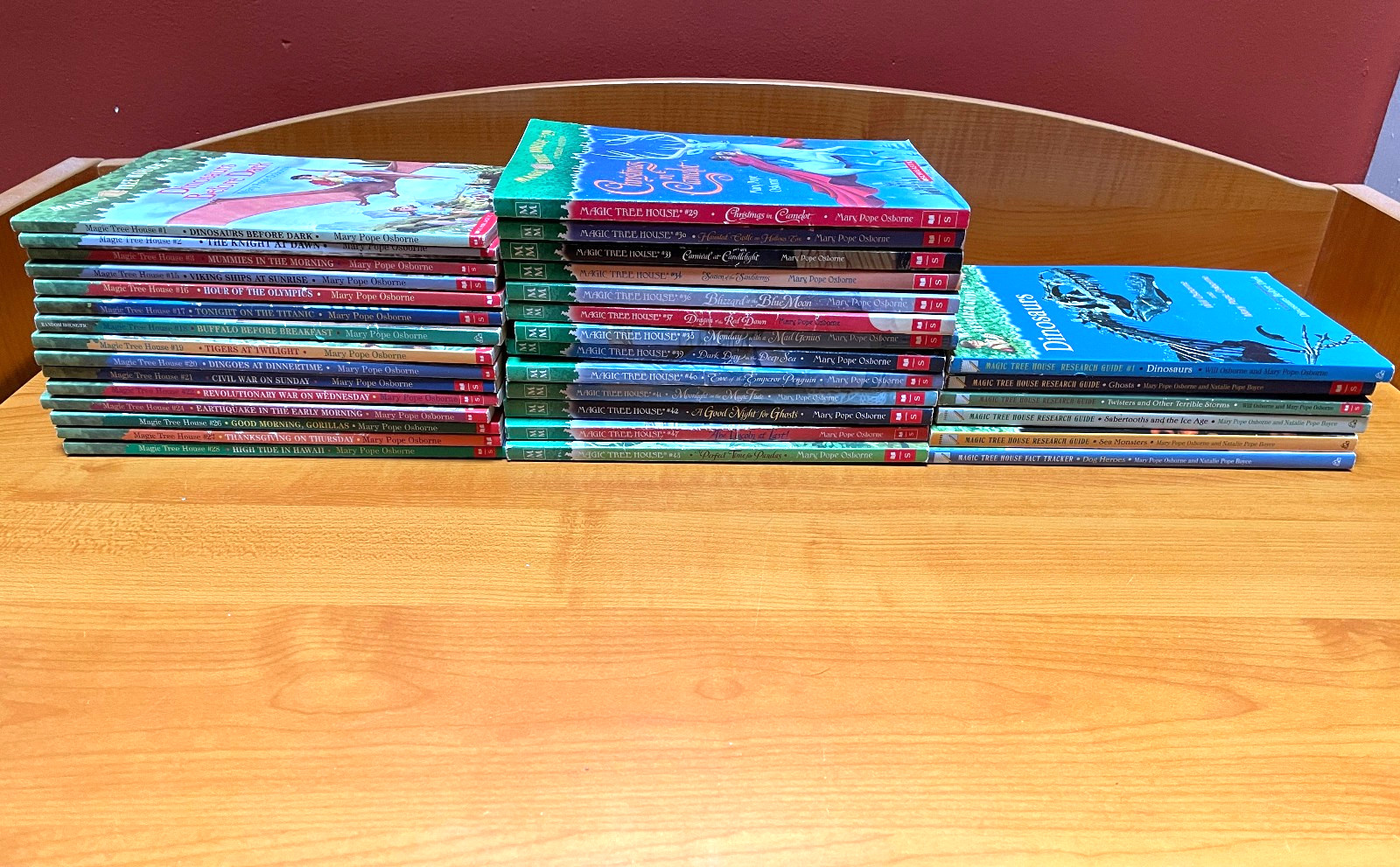 Magic Tree House Mixed Series Chapter Books Lot of 34 PLEASE READ DESCRIPTION