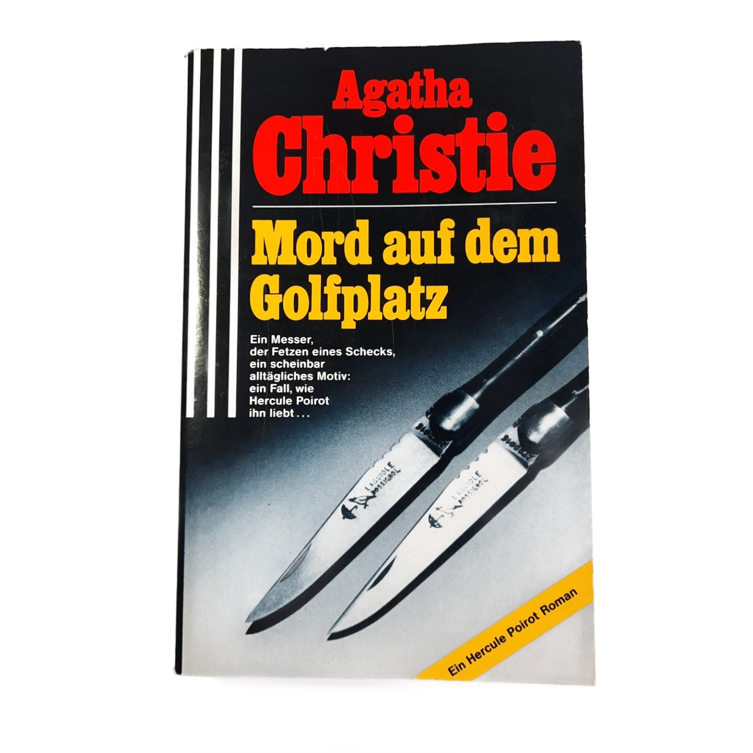 Mord auf dem Golfplatz Agatha Christie German Hercule Poirot Scherz Krimi 1991