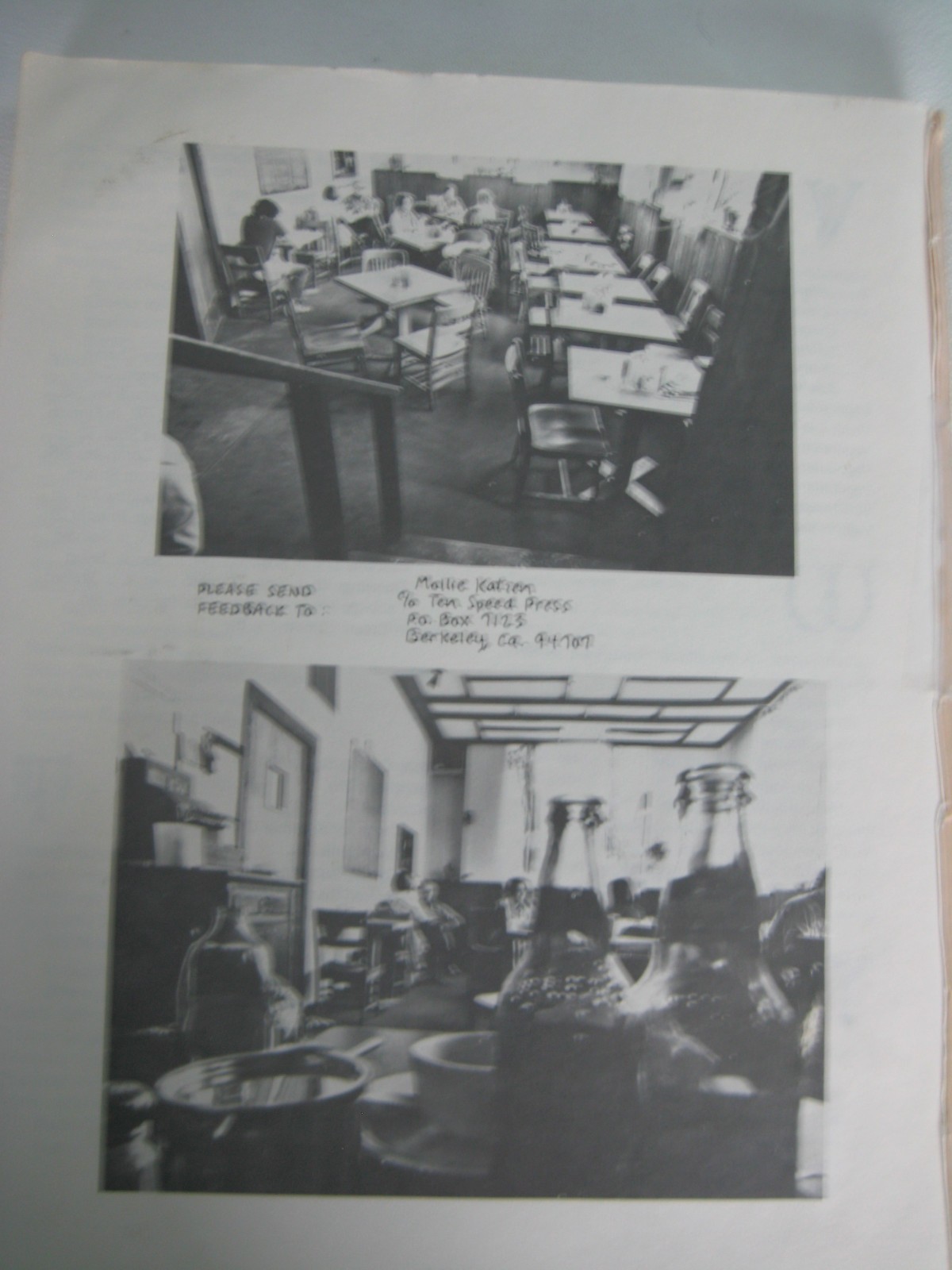 Moosewood Cookbook by Mollie Katzen 227 pages Ithaca New York