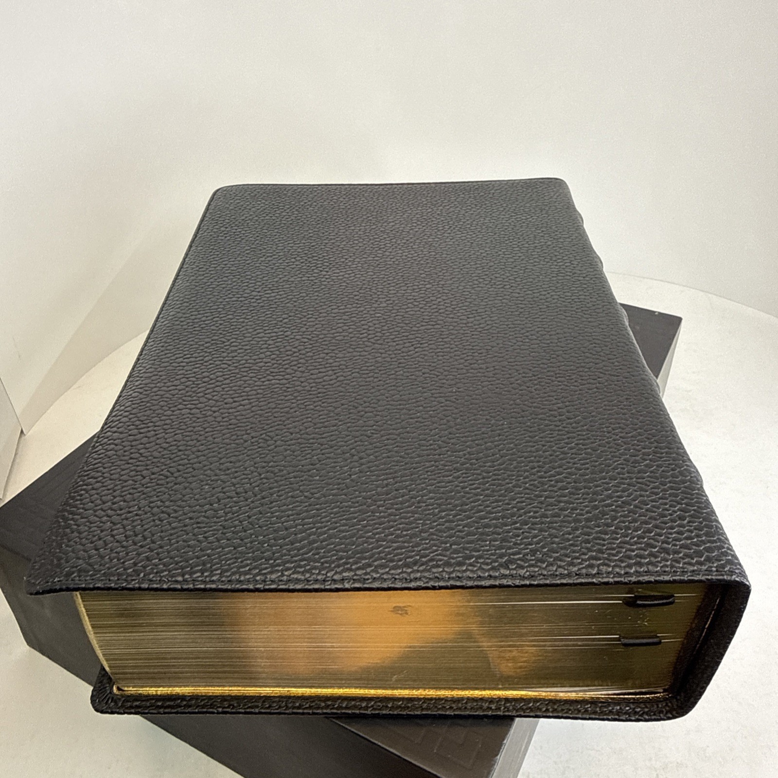 The Preacher’s Bible – NASB – Black Premium Leather – John MacArthur