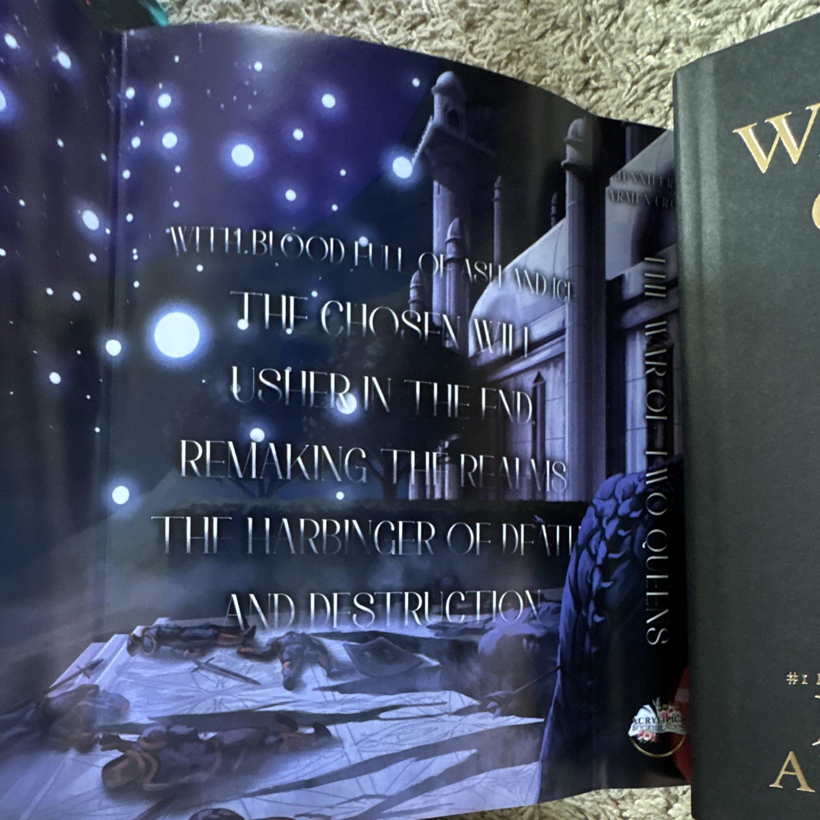 Jennifer L. Armentrout Blood and Ash 5-Book Hardcover Set w/ Dust Jacket