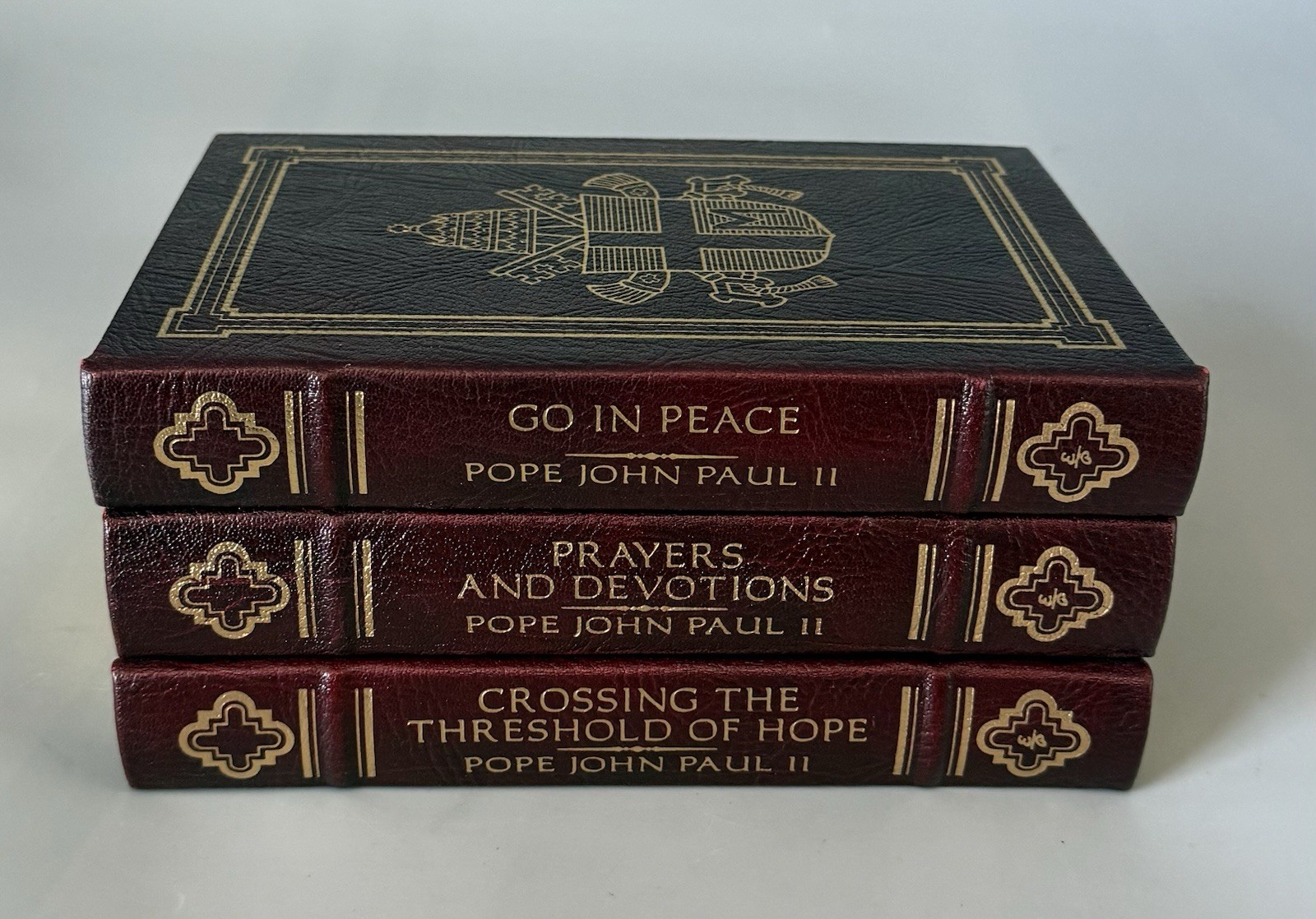 Pope John Paul II 3 Volume Set — Leather Bound, Hardcover — Easton Press