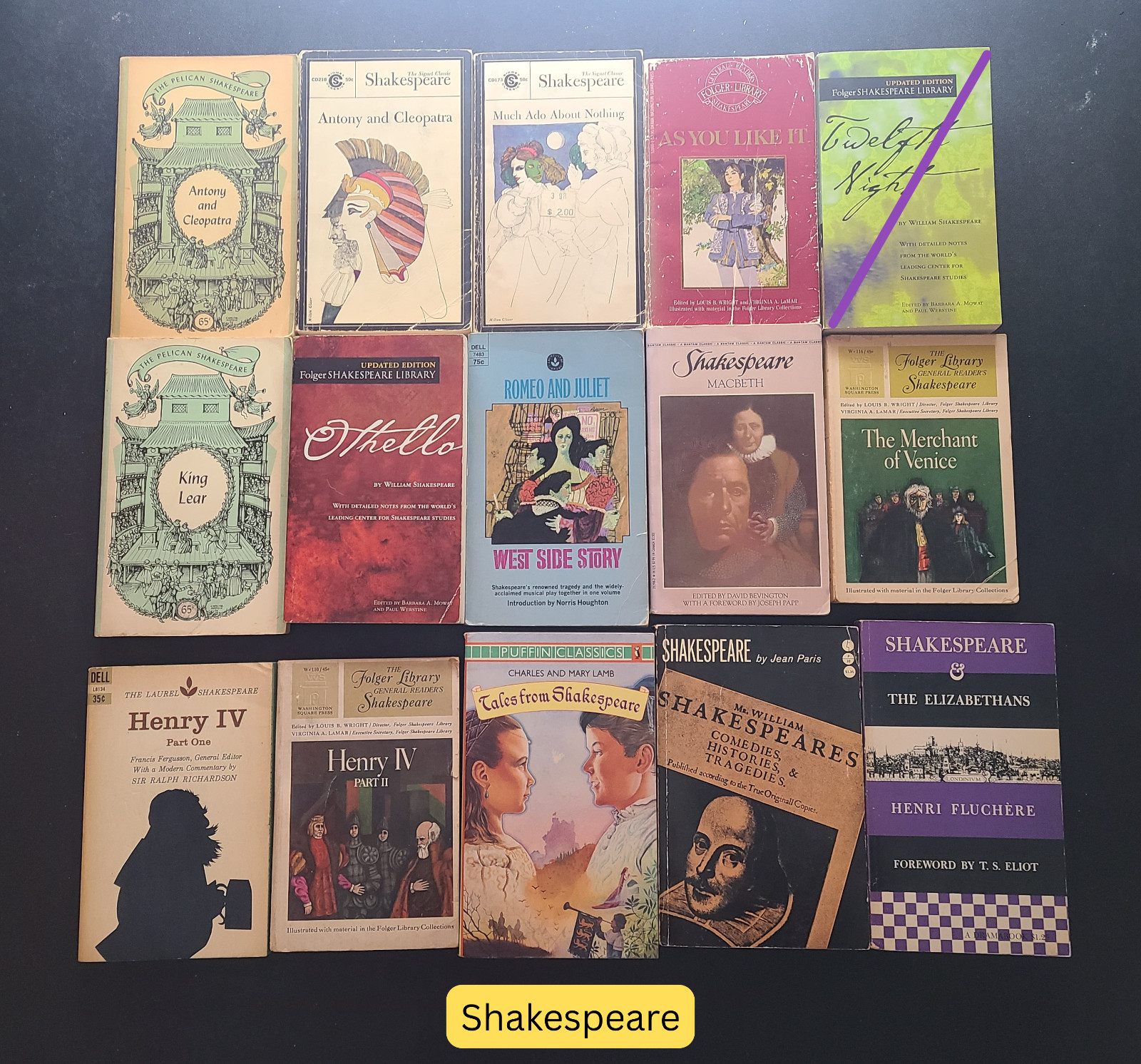 Vintage Paperbacks PICK YOUR OWN Set of 10 Classic Literature Steinbeck Austen