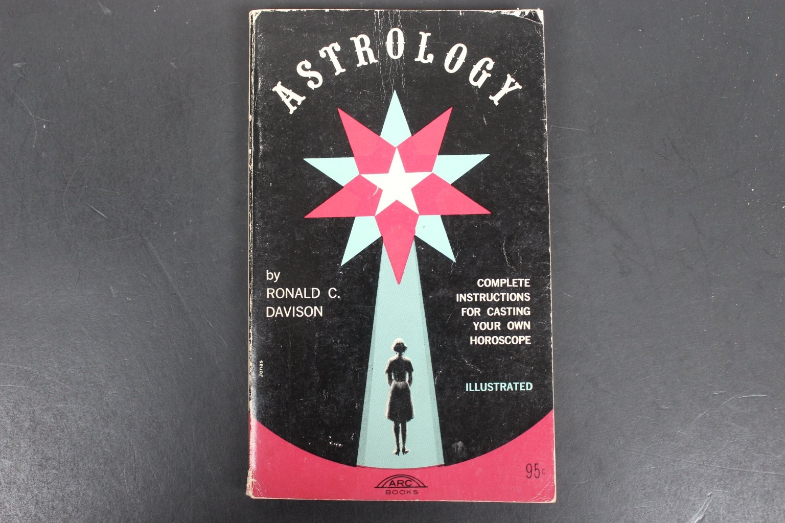 Astrology Ronald C. Davison 1969 Fifth Printing Horoscope ARC Books Illustrated