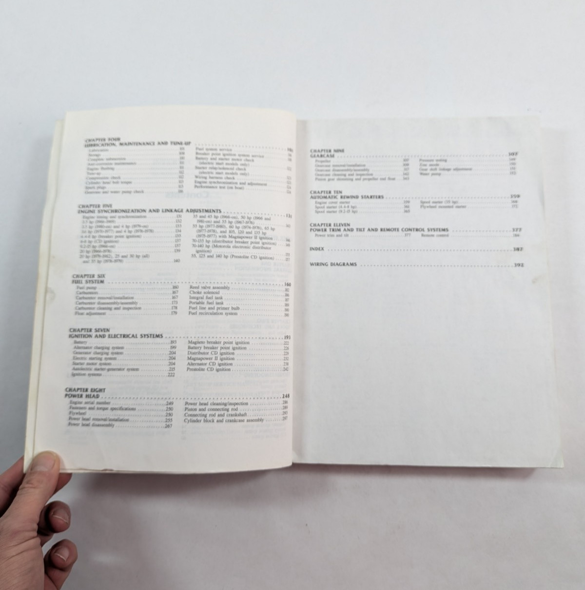 Clymer Chrysler Outboard Shop Manual 3.5-140 HP 1966-1984 PB 1991 Intertec