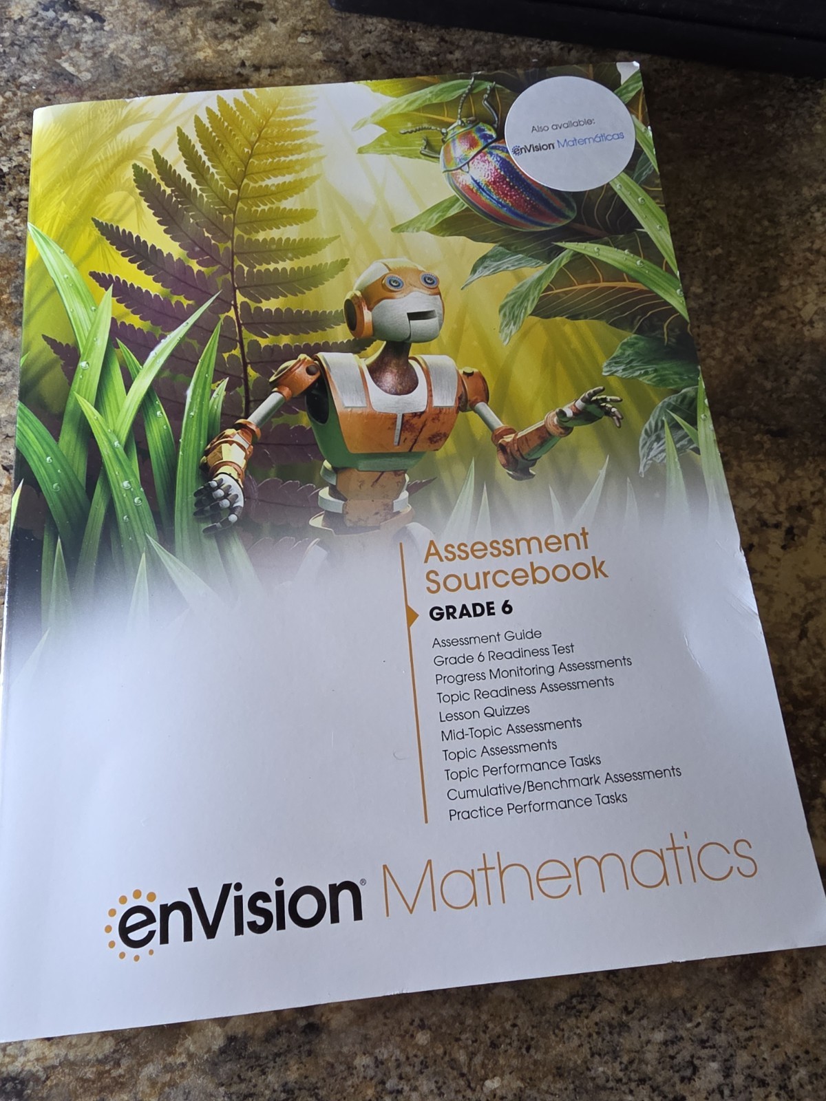 enVision Mathematics, Assessment Sourcebook Grade 6 2021