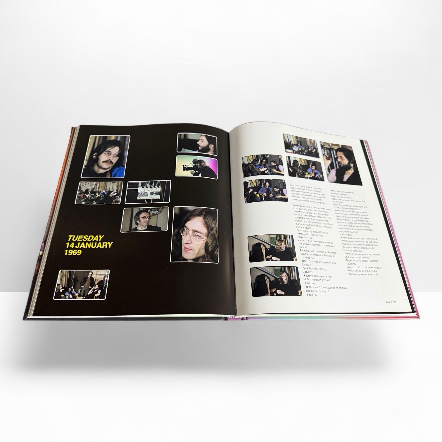 The Beatles – Get Back Hardcover Book – 2021 Target Edition w/ Lobby Cards – NEW