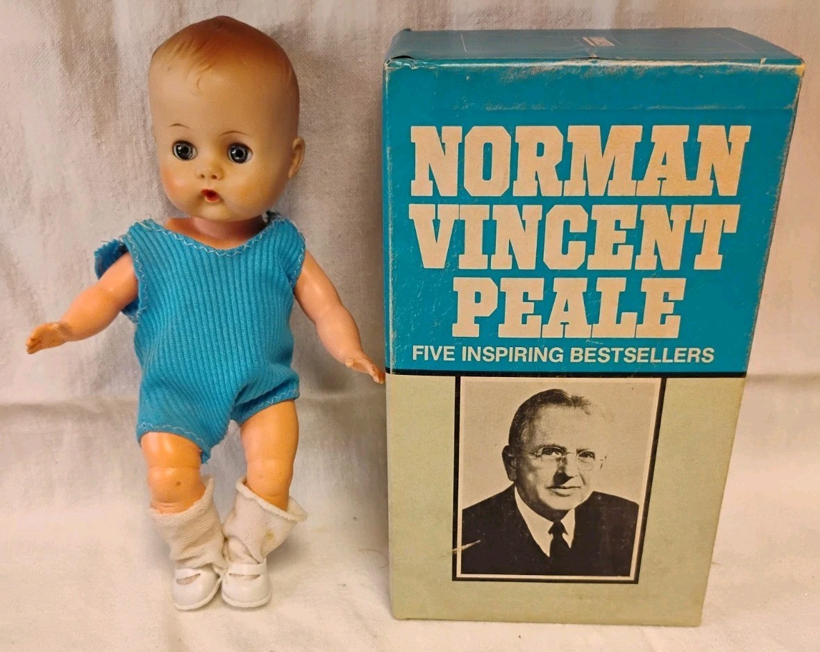 Vintage (5) Norman Vincent Peale Box Set Power Of Positive Thinking Fawcett 1971