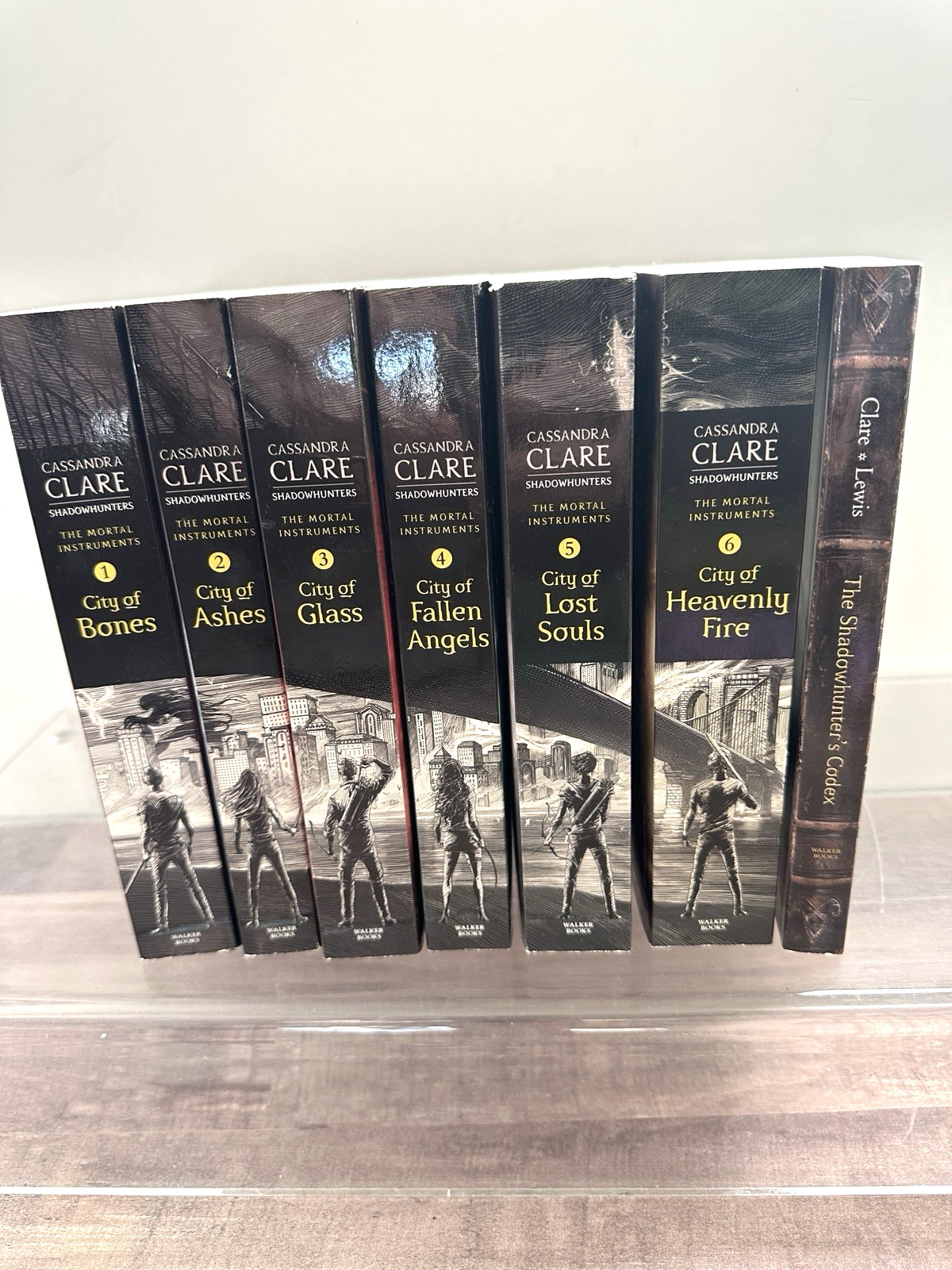 Shadowhunters The Mortal Instruments Series 7 Book Collection Box Set Paperback