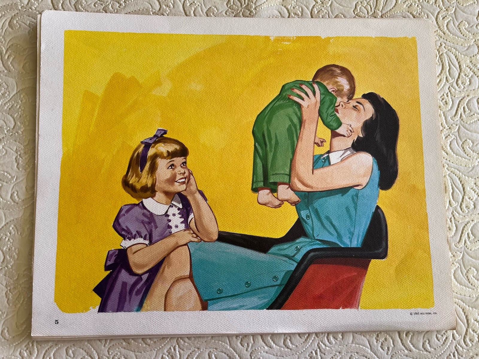1965 David C Cook Publishing Instructions 7 Holiday Posters Educational ￼