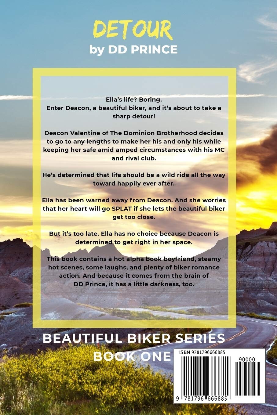 Detour: (Beautiful Biker MC Romance Series) – DD Prince – Paperback