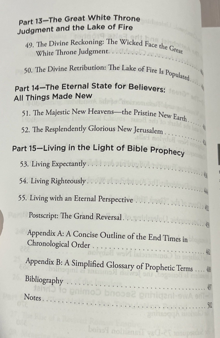 Complete Reference Guide To Bible Prophecy Ron Rhodes 2024 Trade Paperback Book