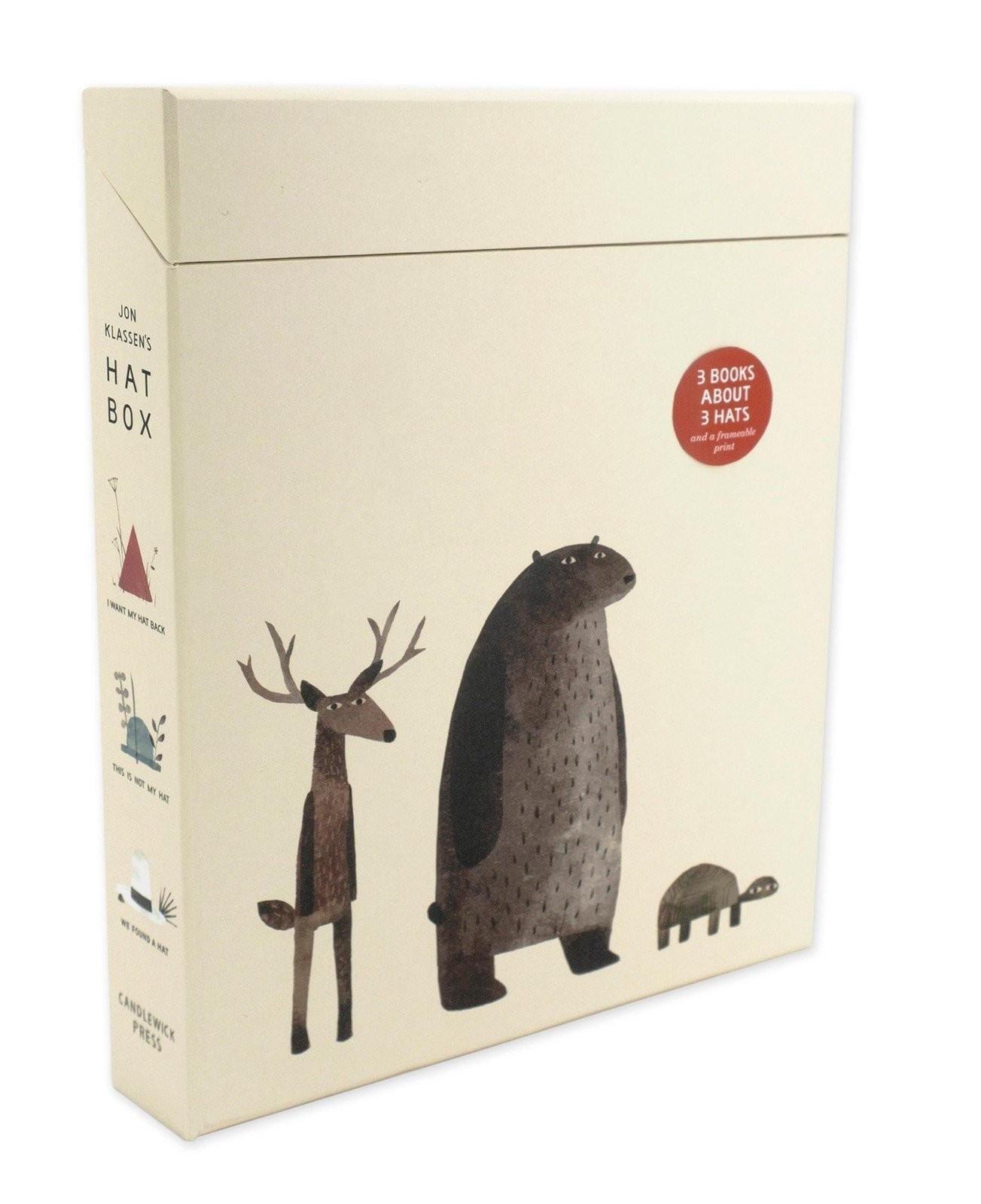 Jon Klassen’s Hat Box: (Keepsake Box Set Containing Three Clever Picture…