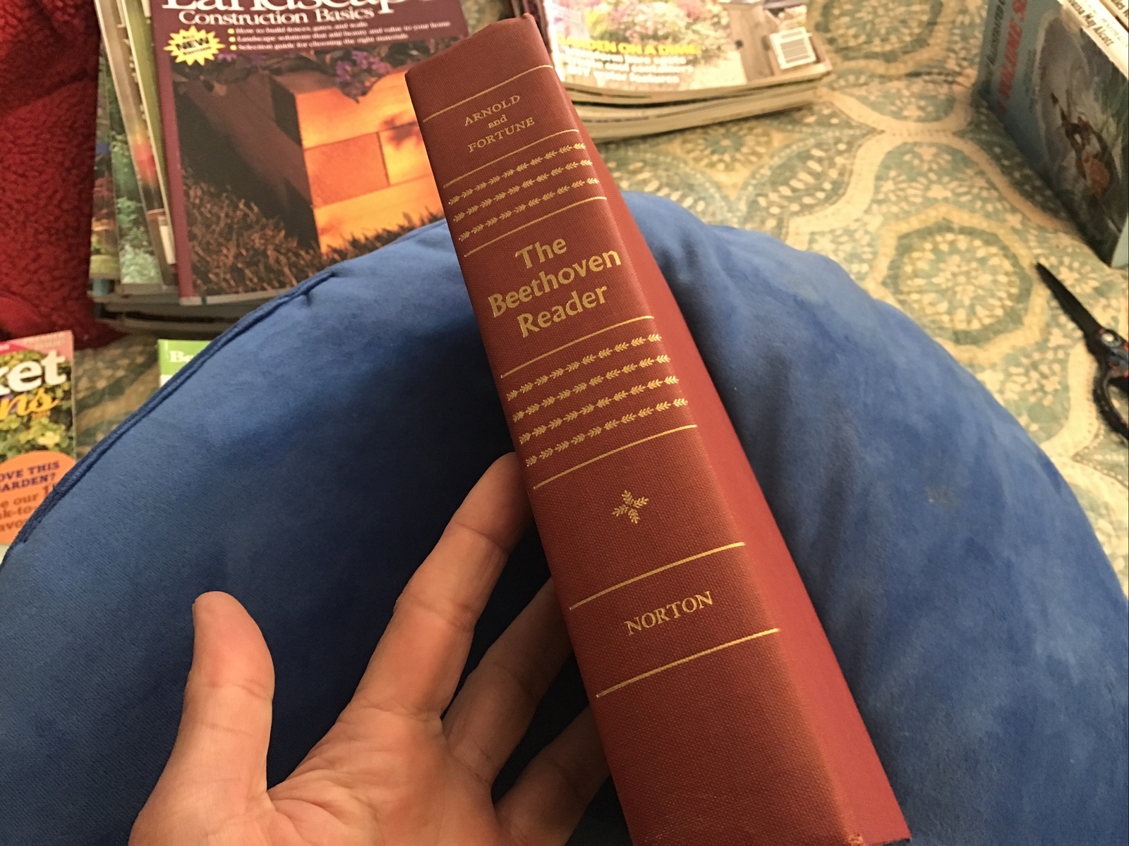 The Beethoven Reader By Arnold And Fortune. Norton 1971 Hardcover Rare Book