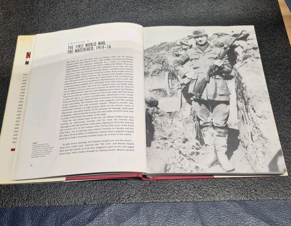 Out of Nowhere History of Military Sniper Martin Pegler First Edition 2004 HC