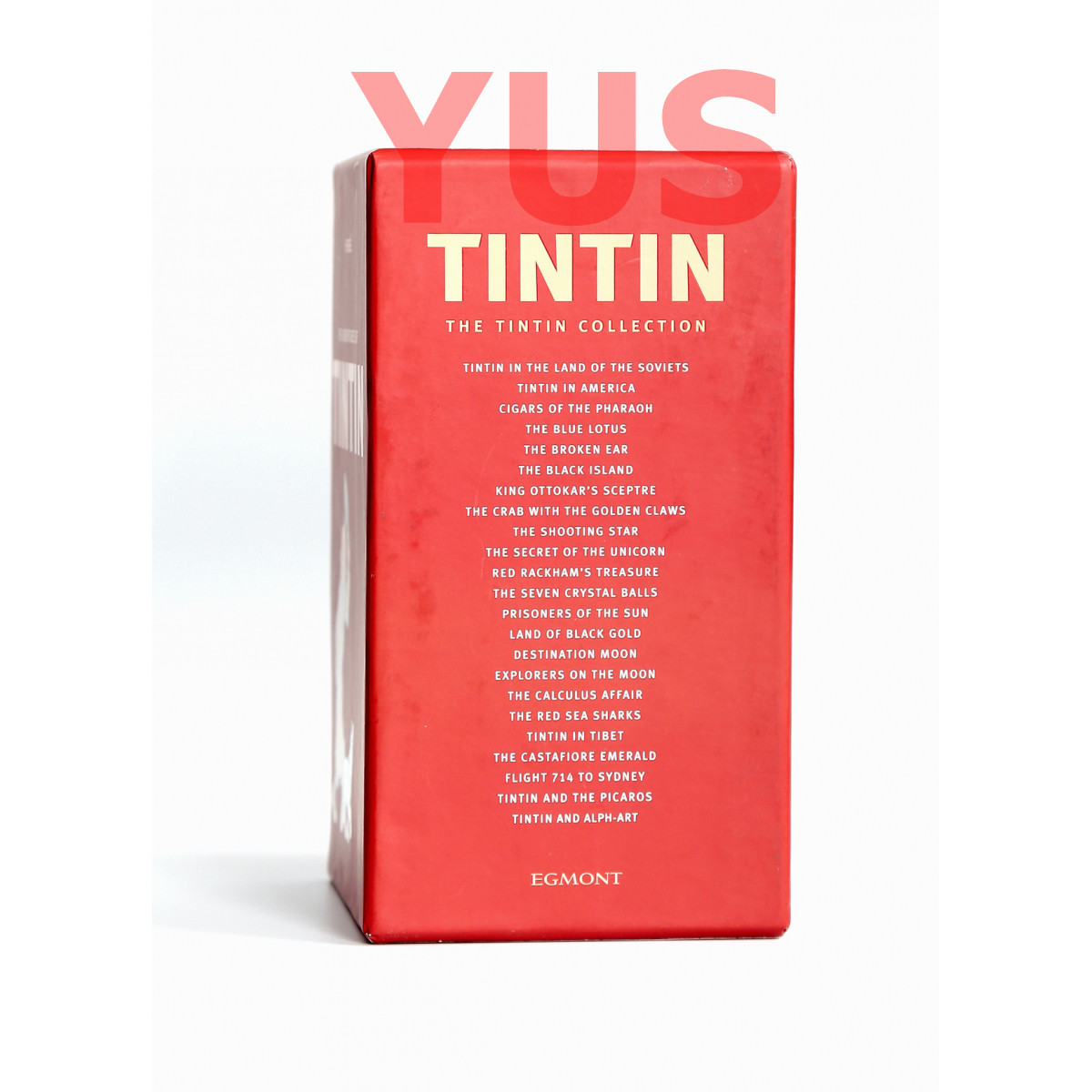 The Adventures Tintin Slipcase Collection 1-8 Full Set of Children’s Comics