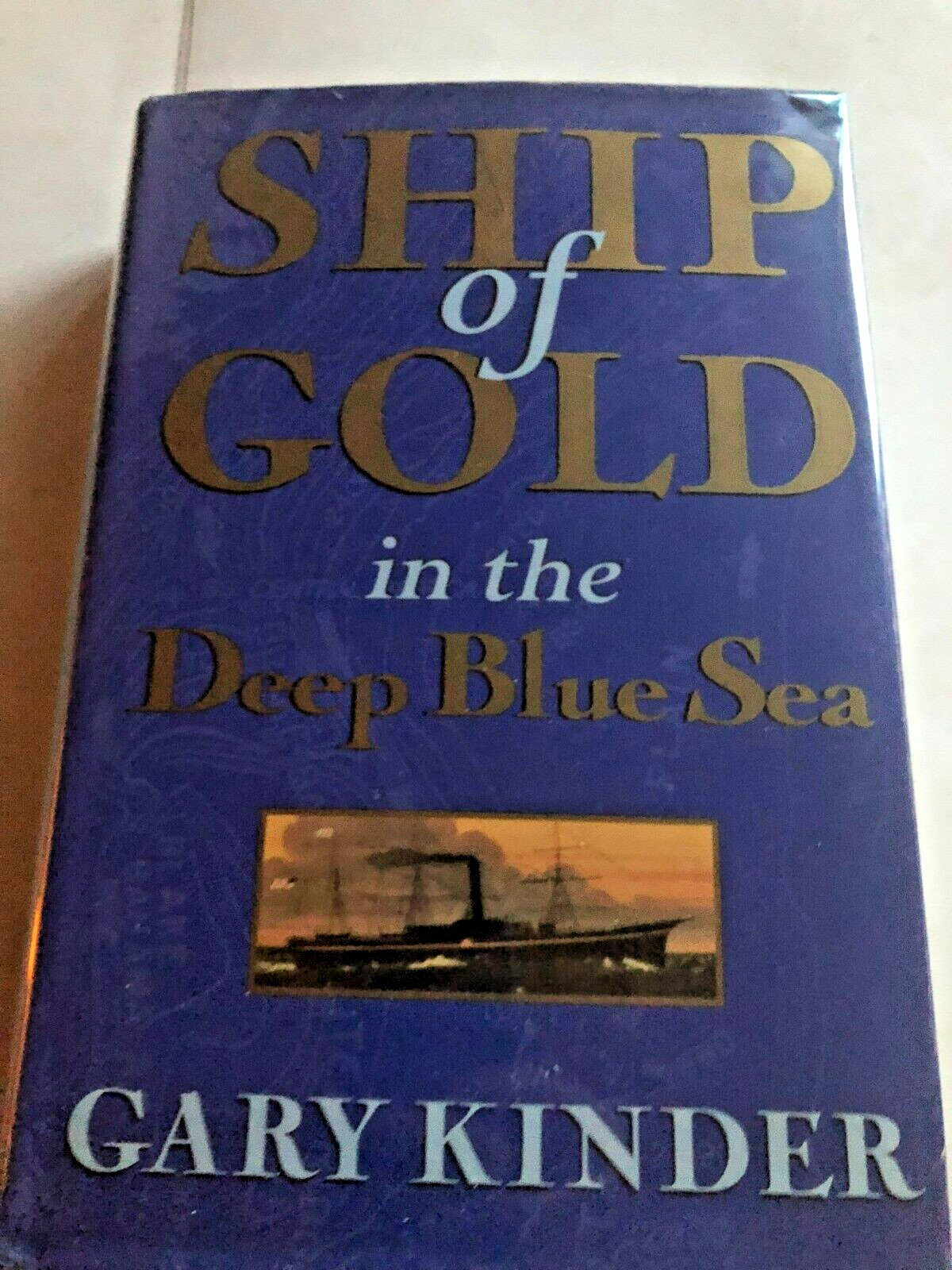 RARE 1ST EDITION! Ship of Gold by Gary Kinder (1998, Hardcover) FINE w/JACKET