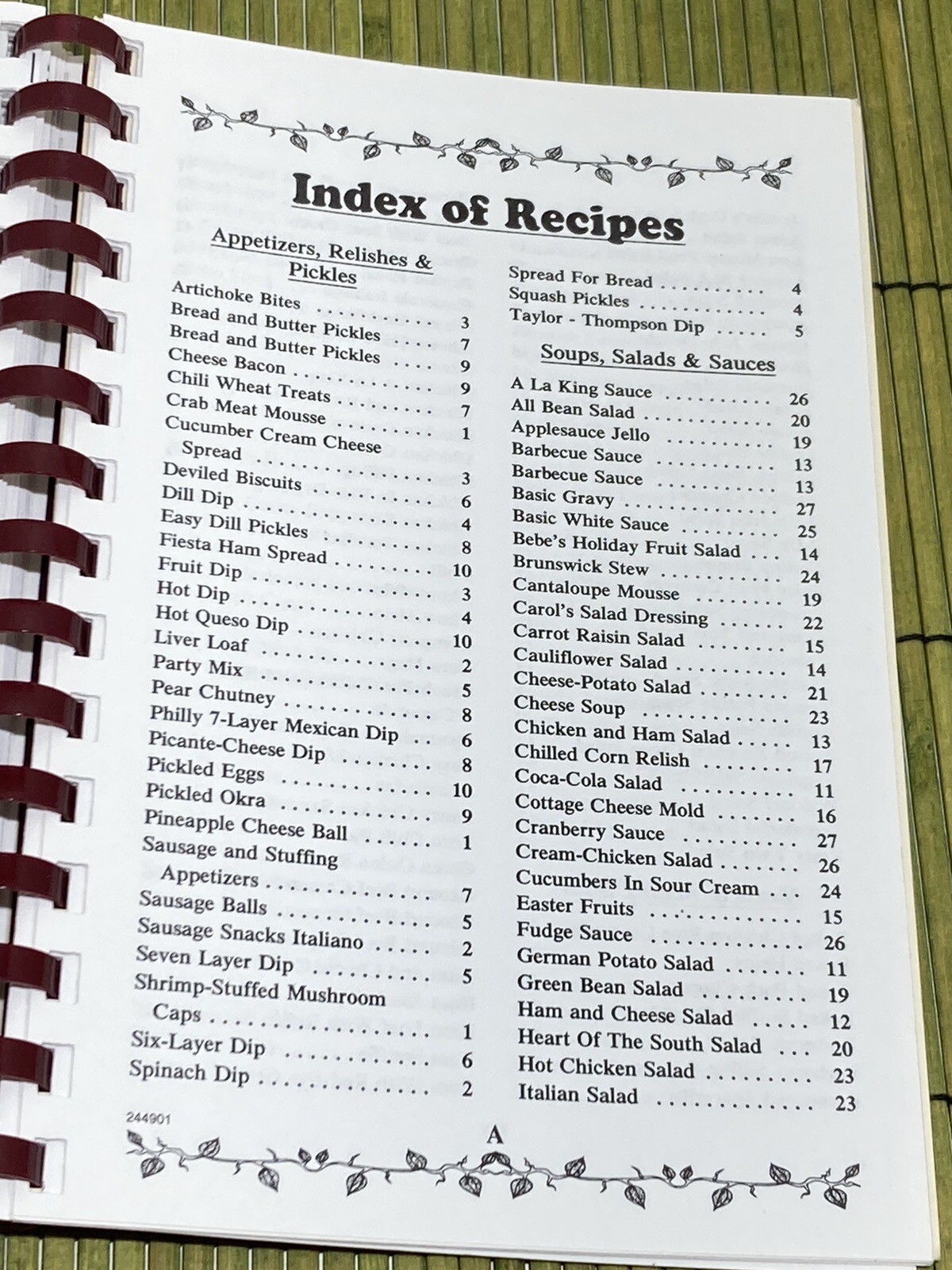VTG Cookbook Treasures from Heaven Warren Memorial UMC Ardmore OK 2001