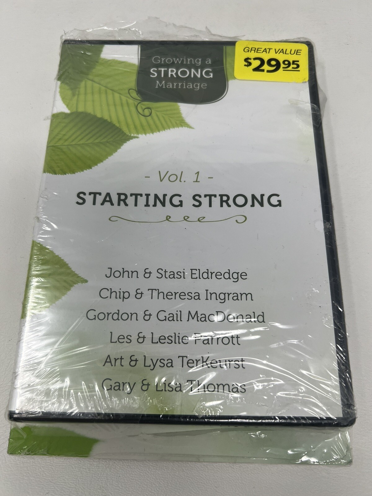 Growing A Strong Marriage Starting Strong By Les & Leslie Parrott New CD-Rom Set