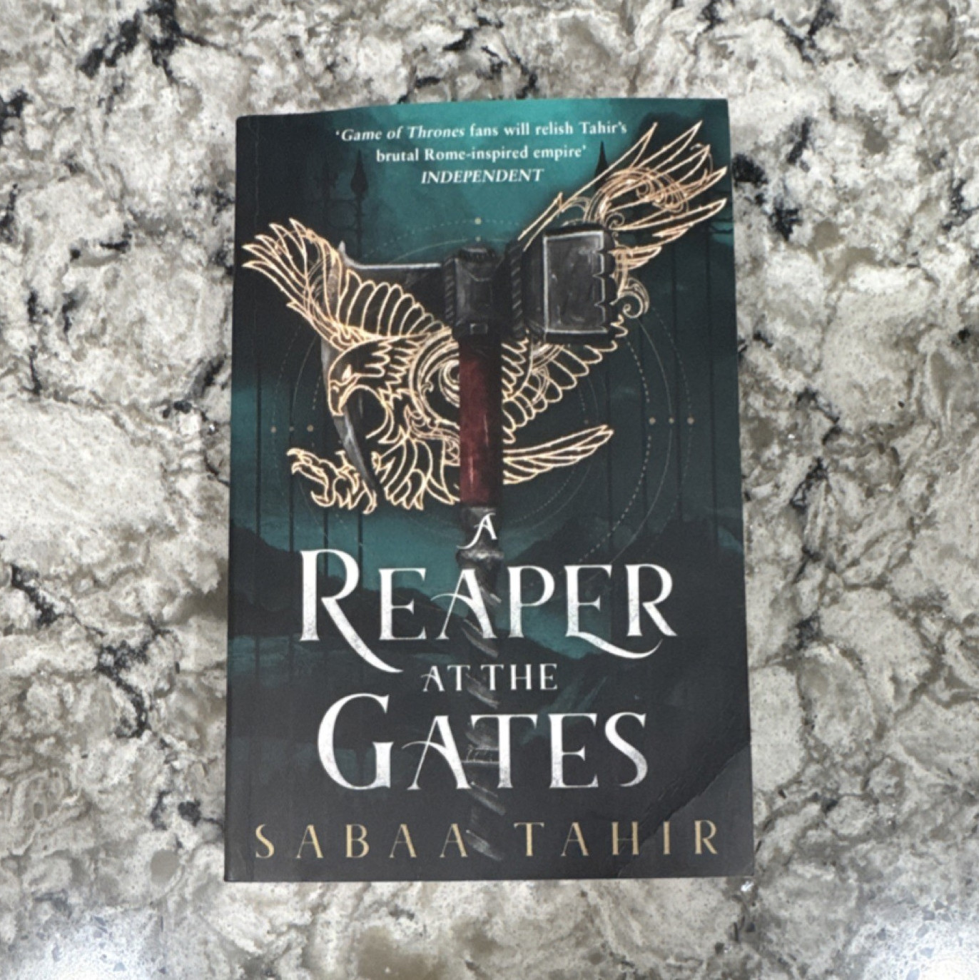 Sabaa Tahir A Reaper at the Gates Paperback Harper Voyager Fantasy Novel w/ Map