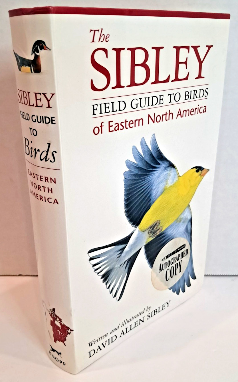 ‘SIGNED’ The Sibley Guide to Birds by David Allen Sibley (2003) 1st Edition S3