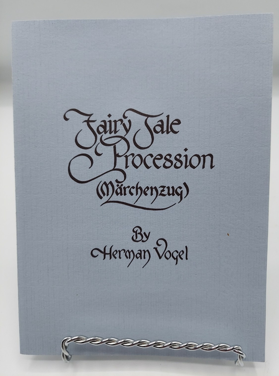 Fairy Tale Procession By Herman Vogel~ Pamphlet Only