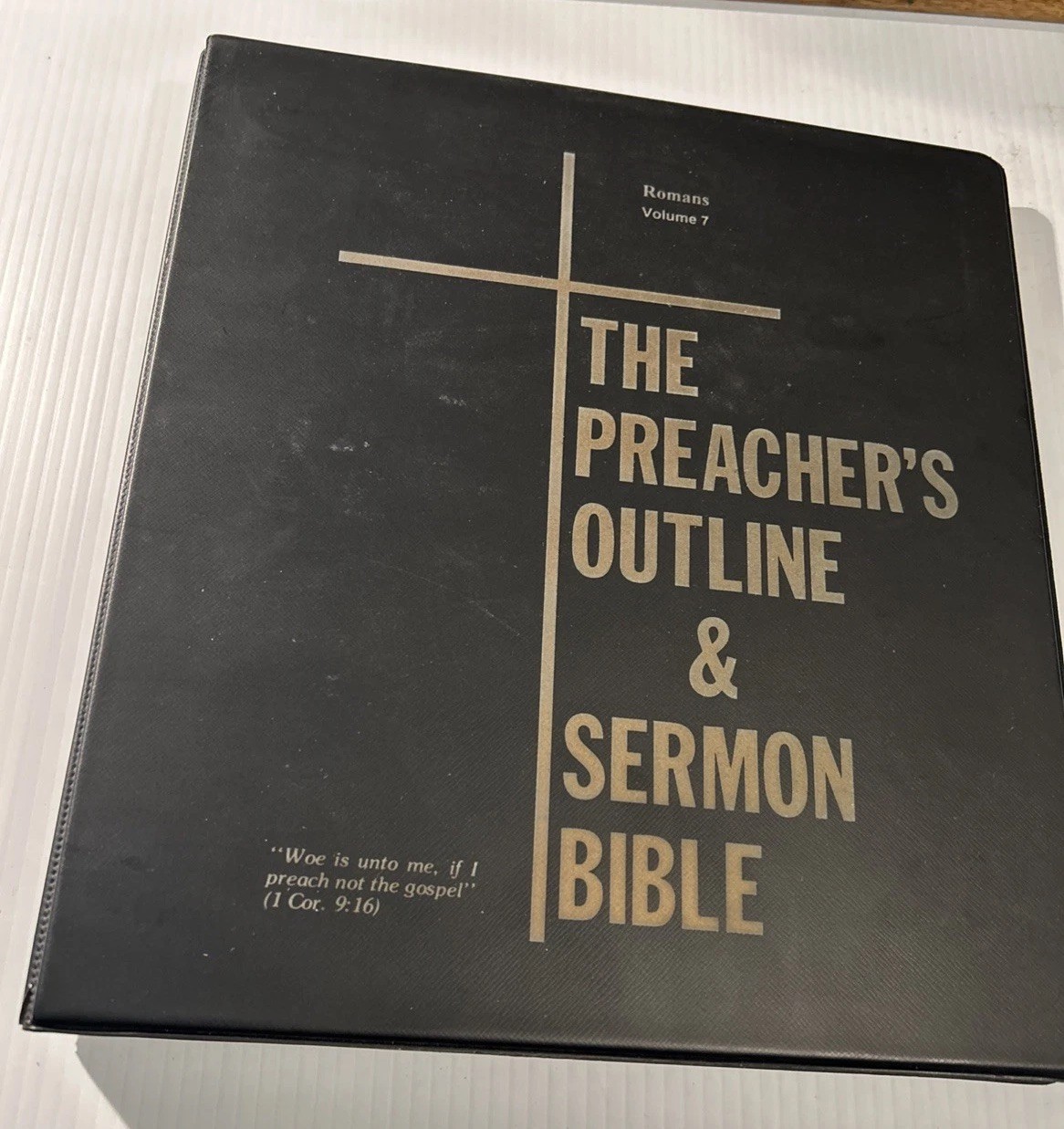 The Preacher’s Outline & Sermon Bible- NT-KJV-Vol. 7 Romans -Loose Leaf – Clean