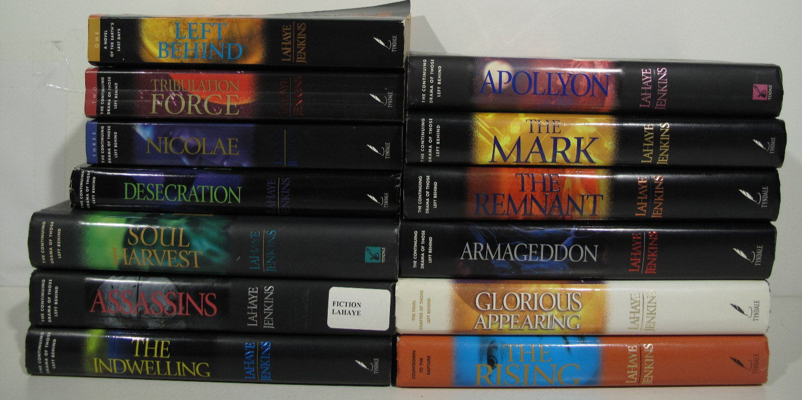 Lot of Series Left Behind-HARDCOVER DJ-PB-Tim LaHaye Jerry Jenkins-Books 1-13