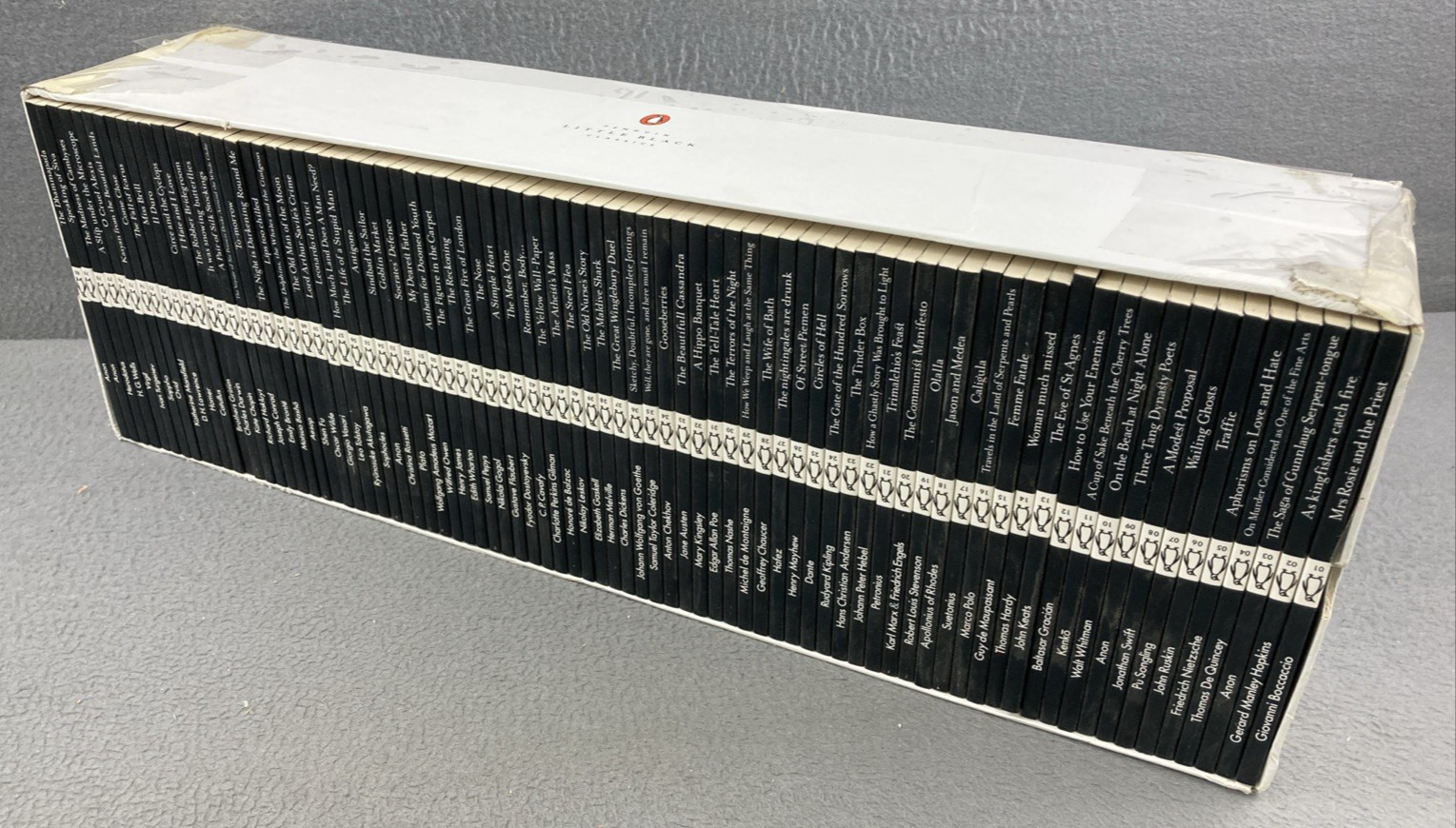 Little Black Classics Box Set Penguin Little – Paperback Complete with Slipcase