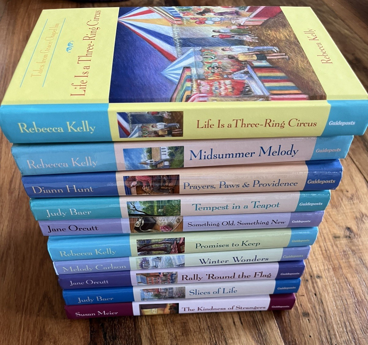 Tales From Grace Chapel Inn Hardcover Books Guideposts Lot of 10