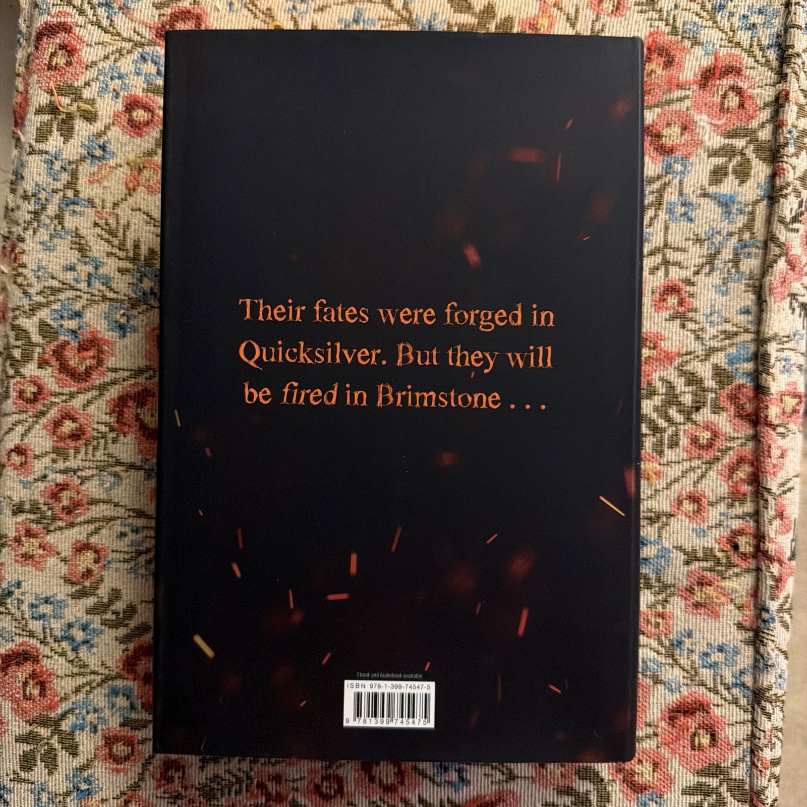Brimstone by Callie Hart (Fae & Alchemy 2) Signed 1st/1st HC Foiled Edges ￼