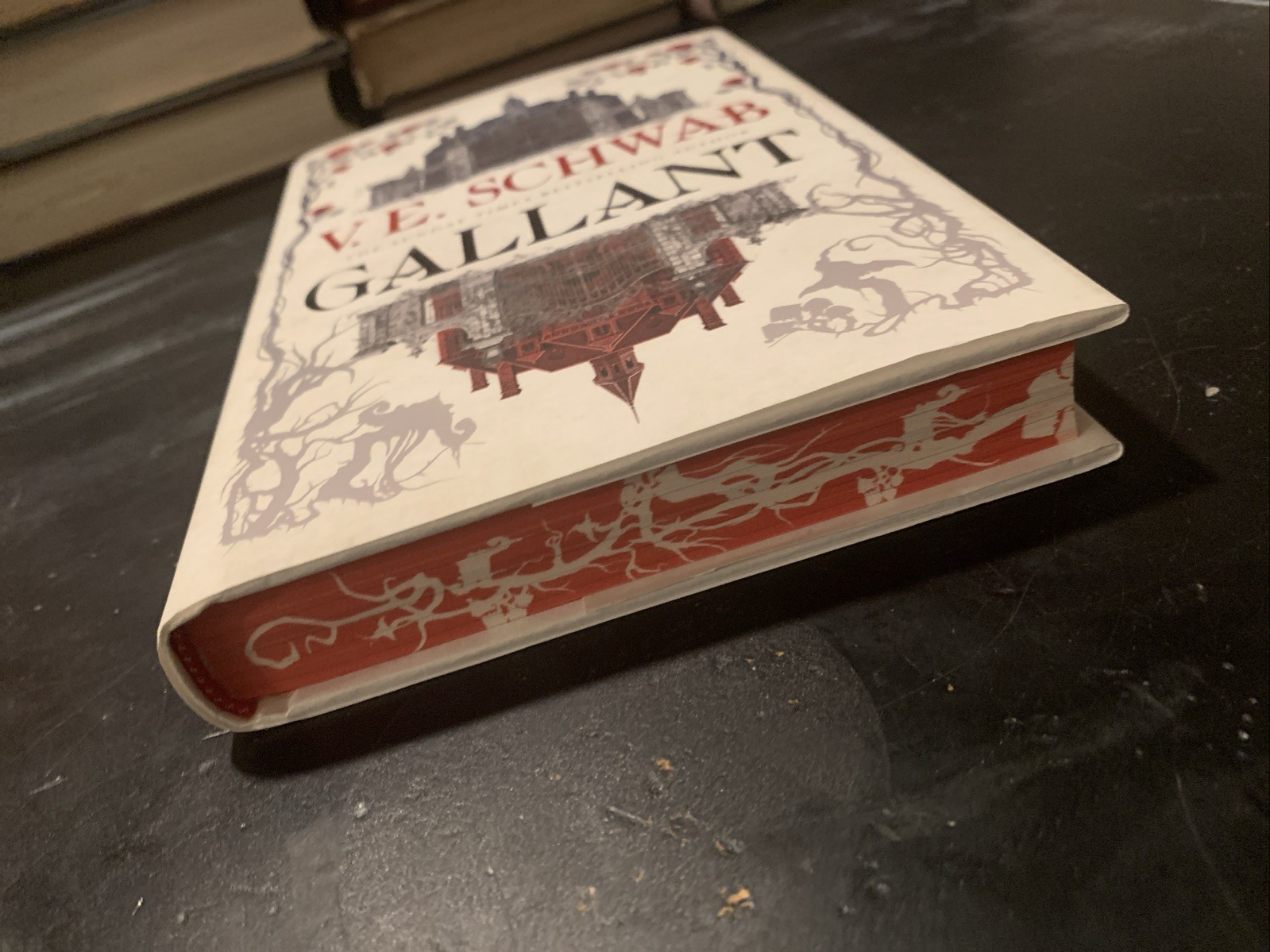 Waterstones Exclusive Gallant SIGNED STENCILED FOILED By VE Schwab 1st/1st Edit