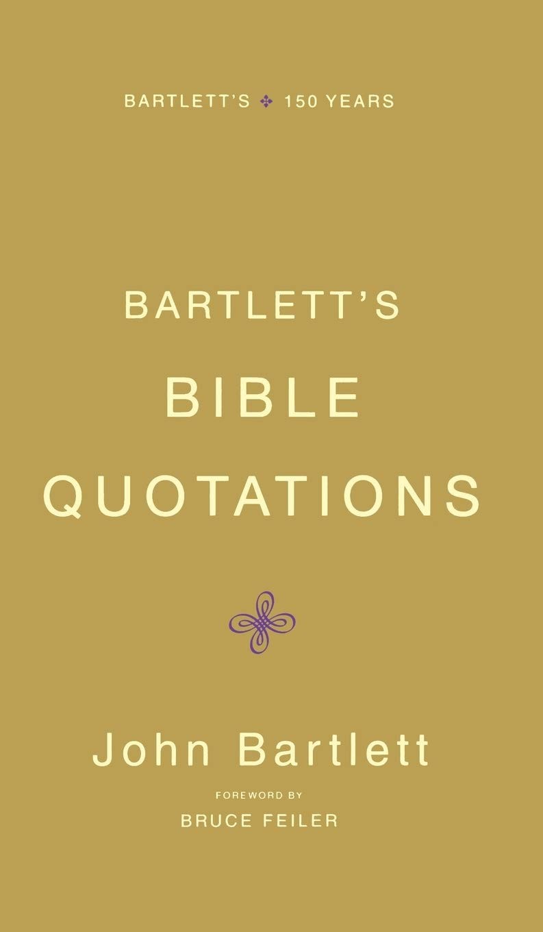 Bartlett’s Bible Quotations