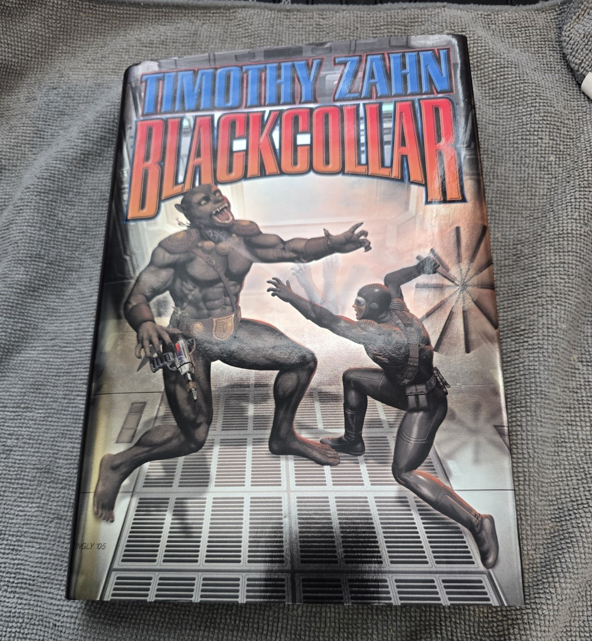 Blackcollar Timothy Zahn HC DJ 1st Printing 2006 Barn Complete Trilogy Hardcover