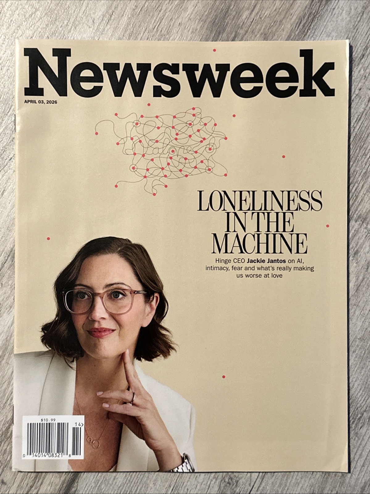 NEWSWEEK MAGAZINE April 03 Th 2026 Loneliness In The Machine